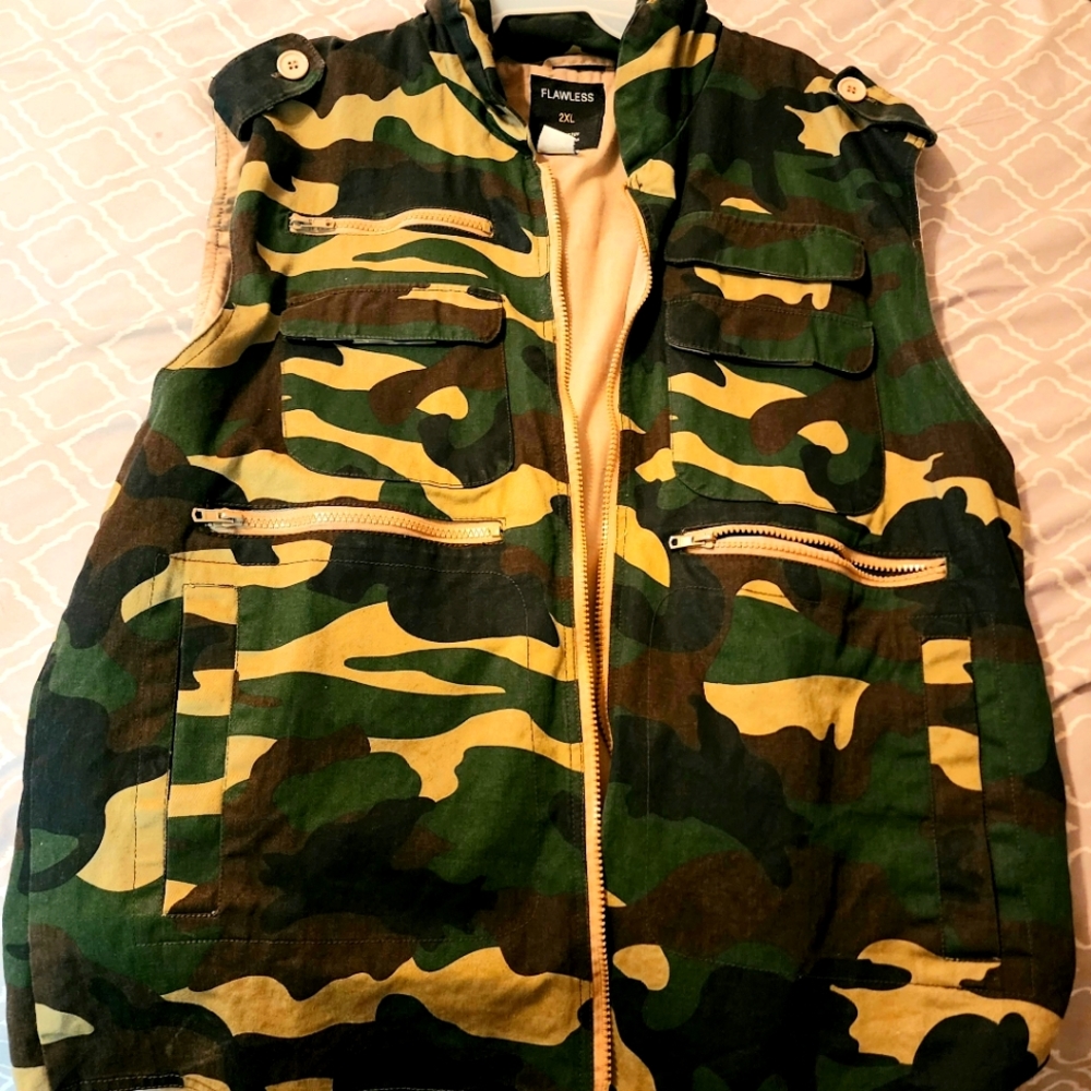 Army fatigue vest